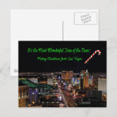 Plus Merveilleux Temps Année Carte postale de Noël (Devant / Derrière)
