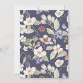 Plus ou moins Berry Sweet Baby shower Carte de jeu (Dos)