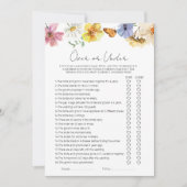 Plus Ou Moins | Carte de jeu de Fête des mariées B (Devant)