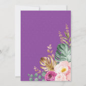 Plus ou moins Safari Animaux Baby shower Carte de (Dos)