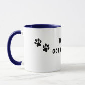 Plus personnalisable "Se sont fait agresser !" Mug (Gauche)