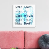 Plus Plage Vie Toile Enveloppée (Insitu(Salon))