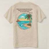 Plus puissant que le T-shirt des vagues (Design dos)