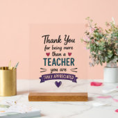 Plus qu'un professeur vraiment apprécié (Mariage)