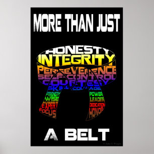 Plus qu'une affiche de ceinture
