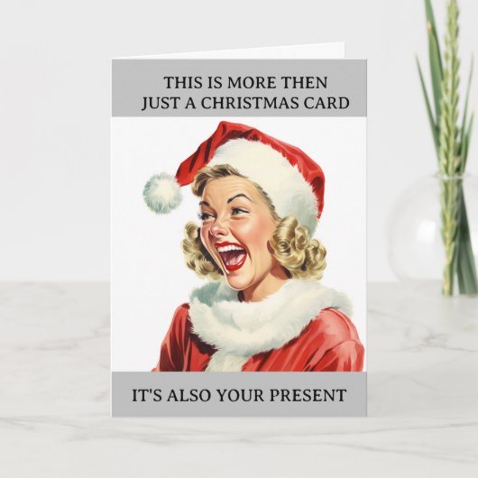 Plus qu'une carte de Noël (Devant)