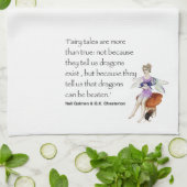 Plus qu'une véritable serviette de cuisine (Plié)