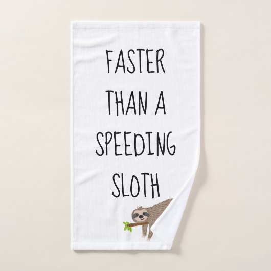 Plus Rapide Qu'Un Ensemble De Serviettes De Bain À (Serviette à main)