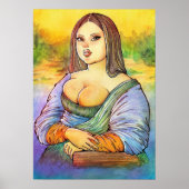 Plus Size Monalisa Poster (Voorkant)