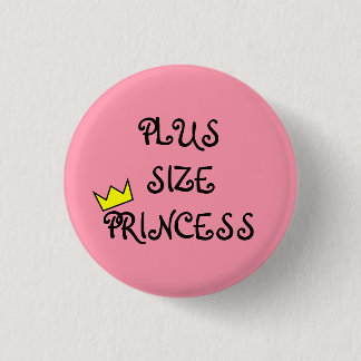 Plus Size Princess Ronde Button 3,2 Cm