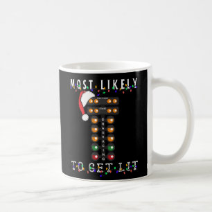 Plus susceptible de s'enflammer Mug de Noël drôle
