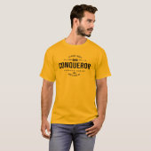 "Plus T-shirt chrétien que conquérant" (Devant entier)