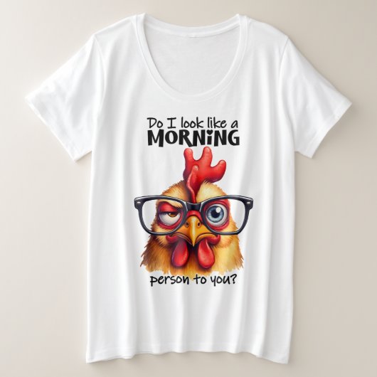 Plus T-shirt formaat (Design voorkant)