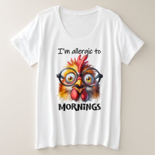 Plus T-shirt formaat (Design voorkant)