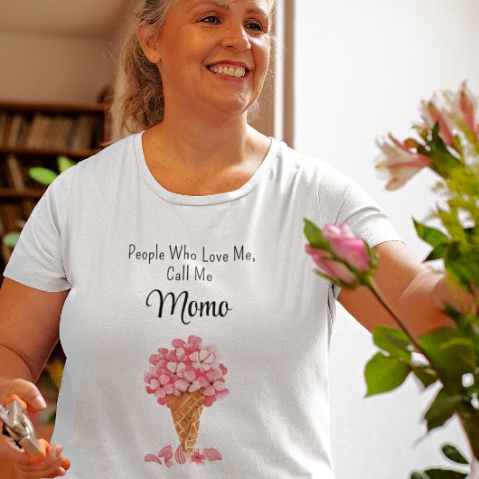 Plus Taille Pink Hydrangeas Valentines Comfy T-Shi