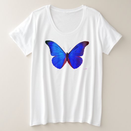 PLUS TAILLE T-SIRT COTON PERSONNALISÉ CONCEPTION D (Design devant)