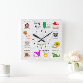 Plus Tard, Horloge Mur Alligator Ryme (Maison)