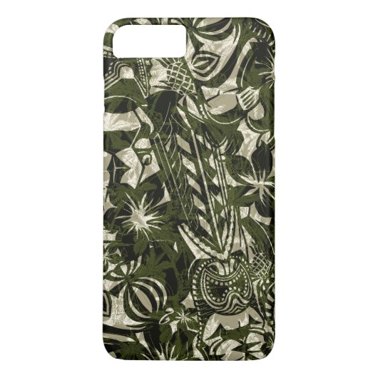 Plus Tiki Trader Hawaiian iPhone 7 coque (Dos)
