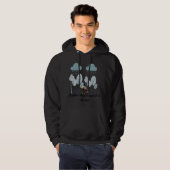 "Plus triste, puis un squonk sous la pluie" sweat  (Devant entier)
