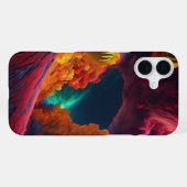 Plus Vibrant Cosmic Dreamscape iPhone 16 Coque (Verso Horizontal)