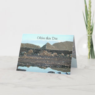 Plus vieux que la carte d'anniversaire de saleté