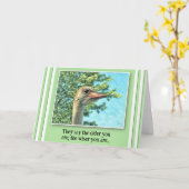 Plus Vous Êtes Âgé Plus Vous Êtes Sage ! Carte d'A (Fleur jaune)