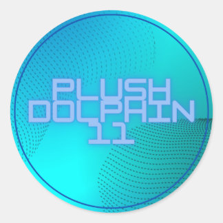 Plushdolfijn11 Ronde Sticker