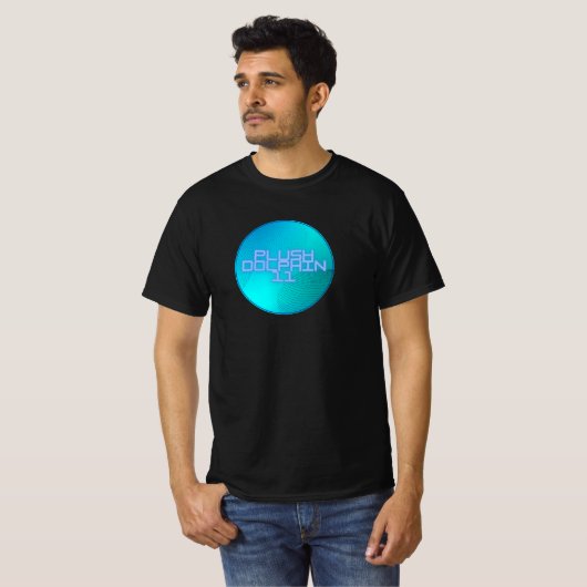 Plushdolfijn11 T-shirt (Voorkant volledig)