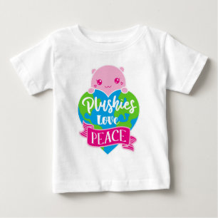 Plushies Love Peace Cute Kawaii Heart Earth