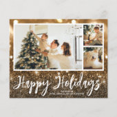 Plusieurs photos Happy Holidays Cartes de budget (Devant)