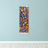 Plusieurs yeux sur toile (Insitu (Plancher de Bois))