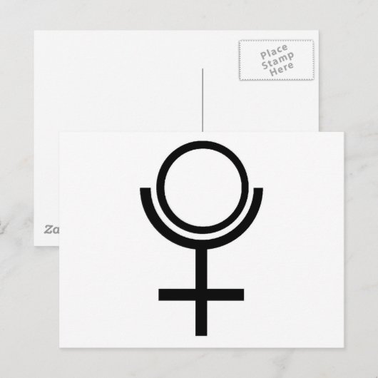 PLUTO BRIEFKAART (Voorkant / Achterkant)