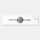 pluto bumpersticker (Voorkant)