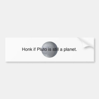 pluto bumpersticker
