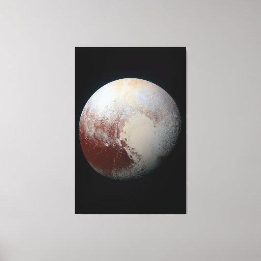 Pluto Canvas Afdruk (Voorkant)