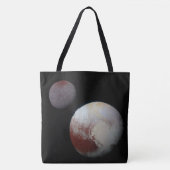 Pluto & Charon 9de of Dwergplaneet Zonnestelsel Draagtas (Voorkant)