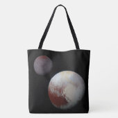 Pluto & Charon 9de of Dwergplaneet Zonnestelsel Draagtas (Achterkant)