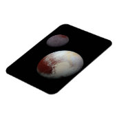 Pluto & Charon 9de of Dwergplaneet Zonnestelsel Magneet (Linkerzijde)