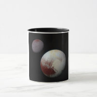 Pluto & Charon 9de of Dwergplaneet Zonnestelsel