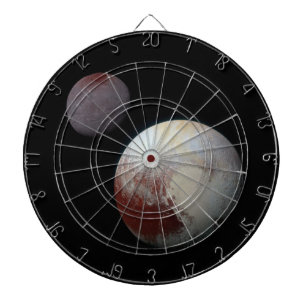 Pluto & Charon 9e of Dwergplaneet Zonnestelsel Dartbord