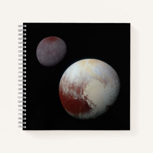 Pluto & Charon 9e of Dwergplaneet Zonnestelsel Notitieboek