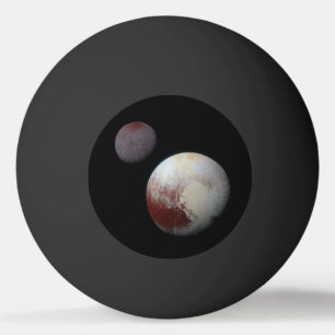Pluto & Charon 9e of Dwergplaneet Zonnestelsel Pingpongballen