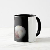 Pluto & Charon 9th of Dwarf Planet Zonnestelsel Mok (Voorkant rechts)