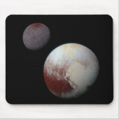 Pluto & Charon 9th of Dwarf Planet Zonnestelsel Muismat (Voorkant)