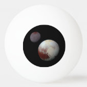 Pluto & Charon 9th of Dwarf Planet Zonnestelsel Pingpongballen (Achterkant)