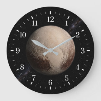 Pluto Clock 2026 Version Grote Klok