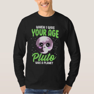 Pluto Geïnspireerd Dwerg Planet Gerelateerd Pluto  T-shirt