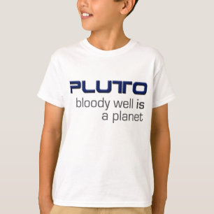 Pluto is een planeet T-shirt