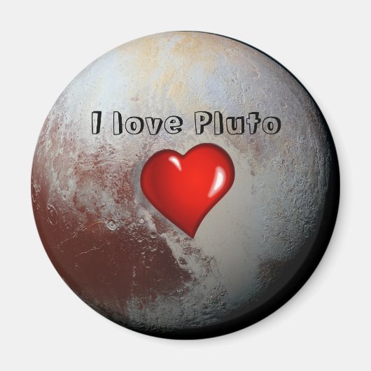 Pluto-lovers Magneet (Voorkant)