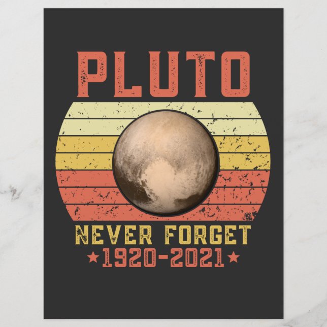 pluto NEVER FORGET (Voorkant)
